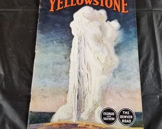 Yellowstone Maps and Ephemera