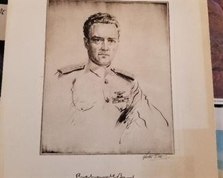 Original Art Etching by Walter Ernest Tittle