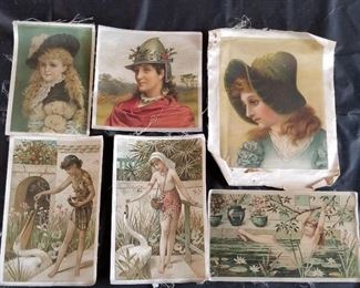 Small Lithographs on cloth
