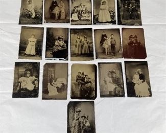 Old 1800s Tintype Photos