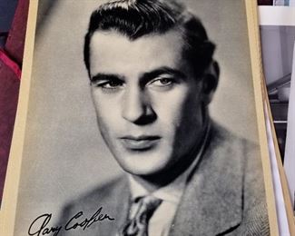 Gary Cooper promotional pic