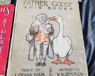 1800s Father Goose Book