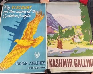 1950s Travel Posters ~ India