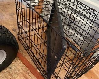 wire pet carrier, cage 