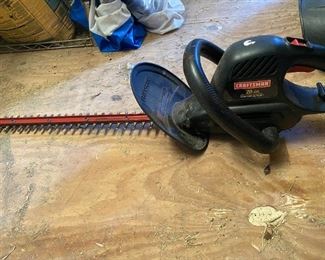 craftsman electric hedger