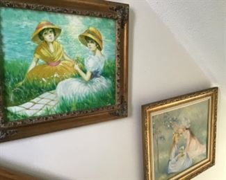 More Art, I haven’t looked at any of them yet to see if they are prints or paintings 