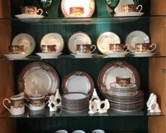 Large Set of Noritake Royal Hunt China 