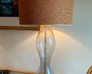 BLENKO ART GLASS TABLE LAMP