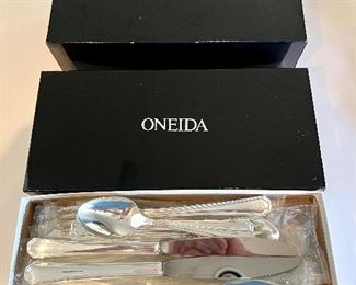2 Sets of Oneida Flatware - Clairhill 45pc 
