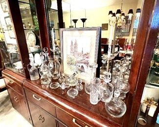 Crystal- Elegant Glass - Framed Art…