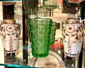 Porcelain & Elegant Glass 