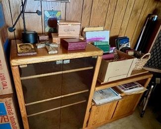 Stereo/TV Cabinet on casters…
