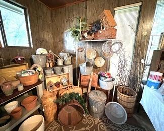 Galvanized - Baskets….