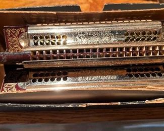 Silber Stimmung Harmonica 