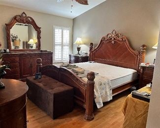 AICO bedroom furniture. Sells retail $12,000. 