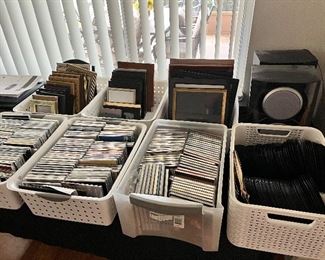 Tons of CD's and DVD's