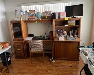 small lamps & office supplies