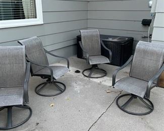 Patio chairs