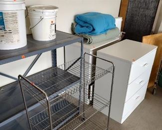 More storage items in the garage