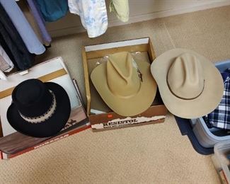 Cowboy hats - Stetson, Resistol, Cattleman