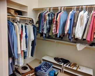 Clothes, mostly women's size M/L