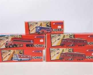 Lot Of 5 Corgi Classic Lionel City Die Cast