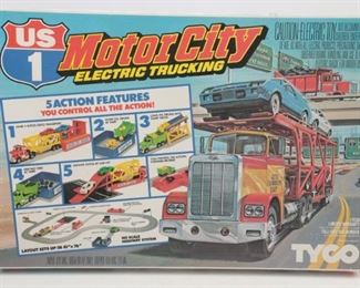Rare Vintage Tyco Motor City Electric Truck Racing Track Sealed