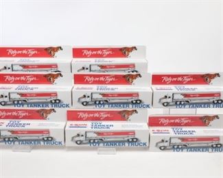 Lot Of 8 Vintage Exxon Collectors Toy Tanker Truck