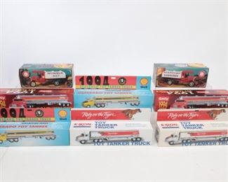 Lot Of 8 Collectors Toy Tanker Trucks