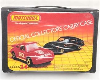 Vintage Matchbox Collectors Carry Case