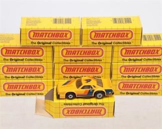 Lot Of 12 Vintage Matchbox Chevy Pro Stocker 00-00-34 Yellow Box