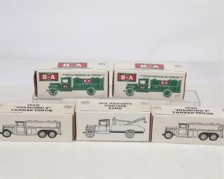 Lot Of 5 Ertl Coin Bank