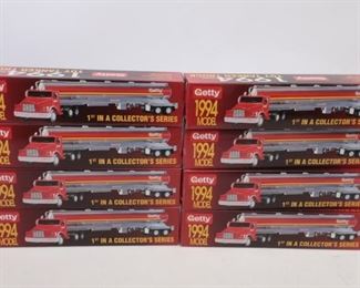 Lot Of 8 Getty 1994 Tanker Truck