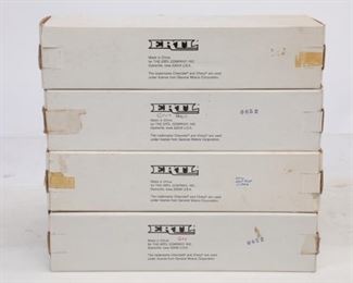 Lot Of 3 Ertl 1/64 Scale Cabover With Trailer #9391