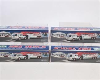 Lot Of 4 New Hess Collector Trucks