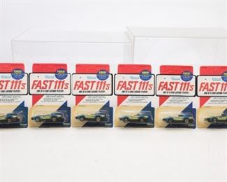 6 Vintage Kenner Fast 111'S TR Terrific Die Cast Cars