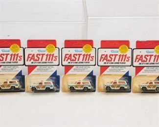 5 Vintage Kenner Fast 111'S Cruiser Bruiser Die Cast Cars