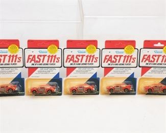 5 Vintage Kenner Fast 111'S Pipe Dreamer Die Cast Cars