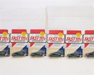 6 Vintage Kenner Fast 111'S Shark Shifter Die Cast Cars