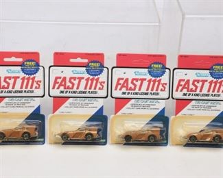 Vintage Kenner Fast 111'S Die Cast Cars