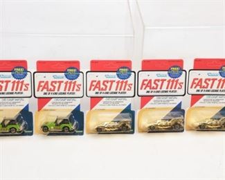 Vintage Kenner Fast 111'S Gravel Grinder And Jet Screamer Die Cast Cars