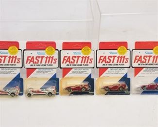 Vintage Kenner Fast 111'S Turbio Tram And Turbo Turret Die Cast Cars