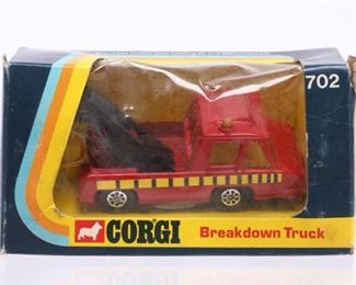 Corgi 702 Breakdown Truck With Open Box