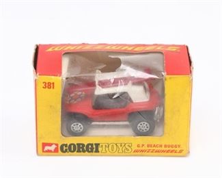 Corgi 381 GP Beach Buggy With Open Box