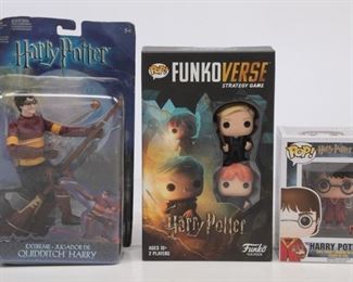 Group Of Harry Potter Collectable Toys