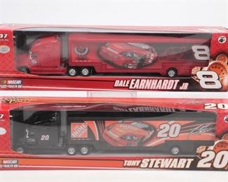 Winners Circle Nascar Trailer Rig Dale Earnhardt And Tony Stewart