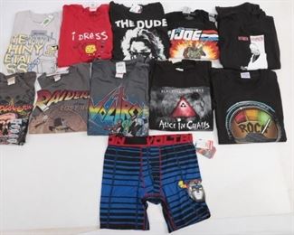 Collection Of Large And Medium Tshirts GI Joe, Simpsons, Voltron, Etc.