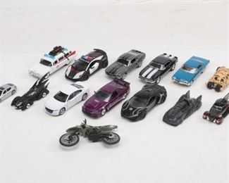 Lot Of Toy Cards Including Ghostbusters And Batmobiles