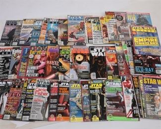Used Star Wars Magazine Lot