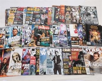 Lot Of Used Star Wars Magazines